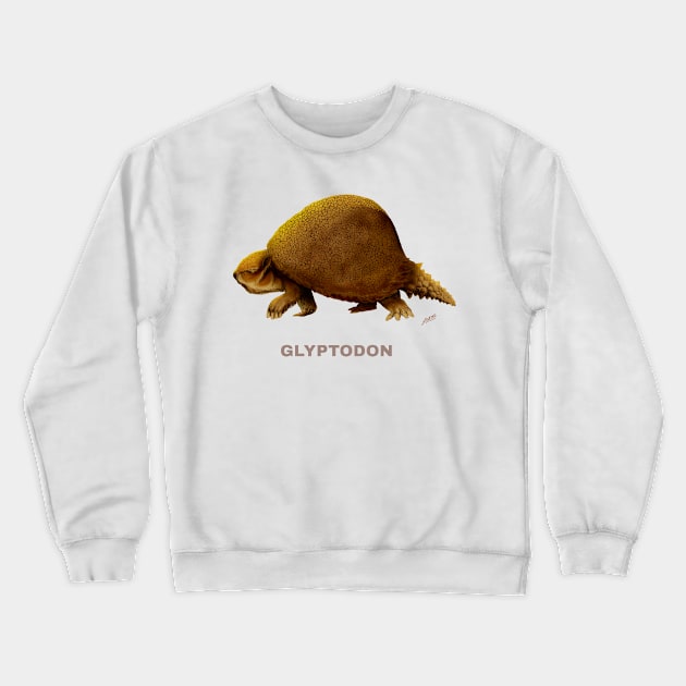 Glyptodon Crewneck Sweatshirt by lucamendieta